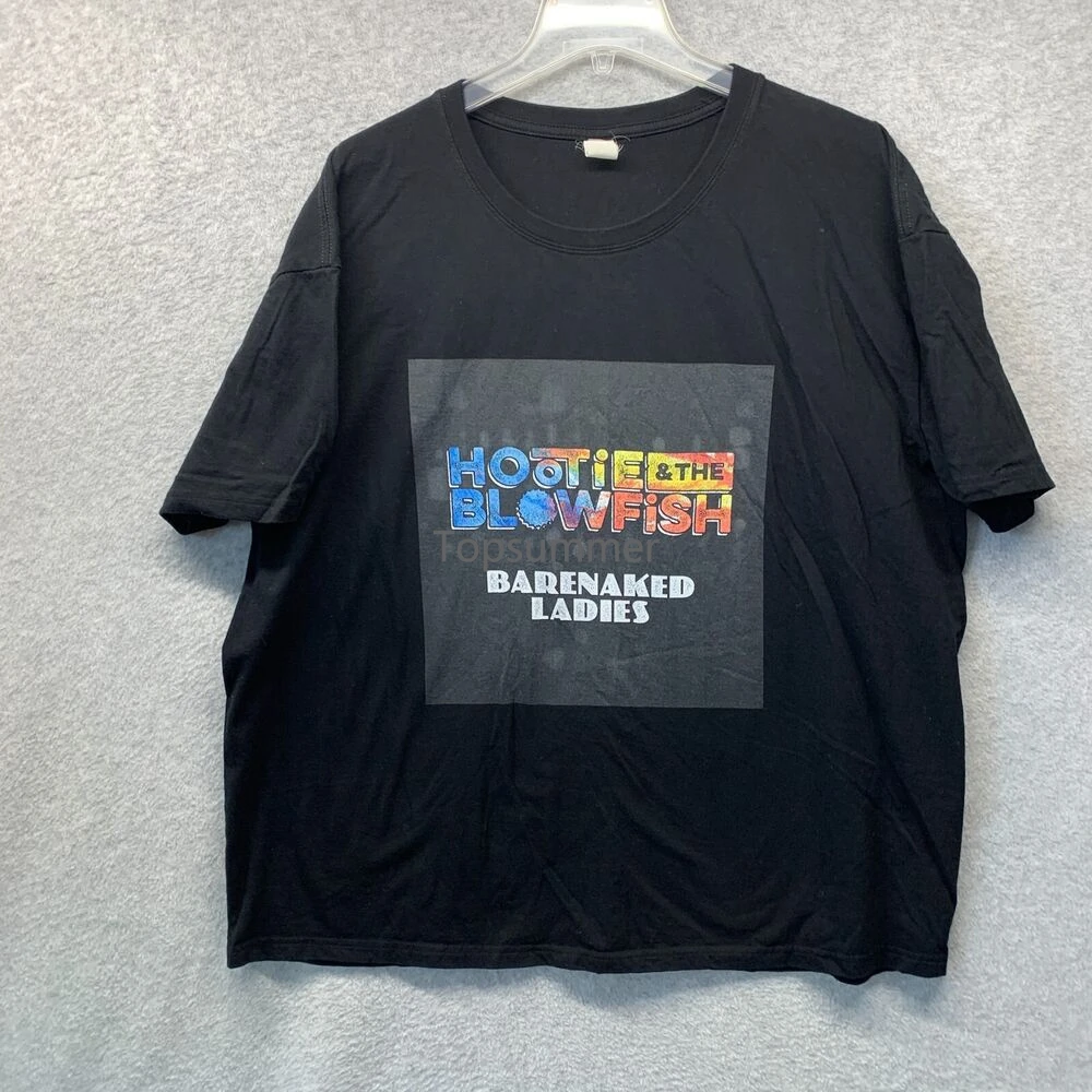 

Hootie & The Blowfish Barenaked Ladies Shirt Adult Extra Large Xl Black Tour Men