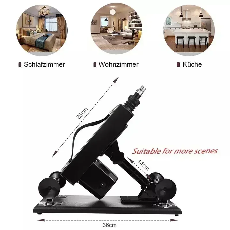 Automatic Sex Machine with Big Dildo for Women Love Machine Masturbation Pumping Gun for Couple Men Sex Toys Women SM