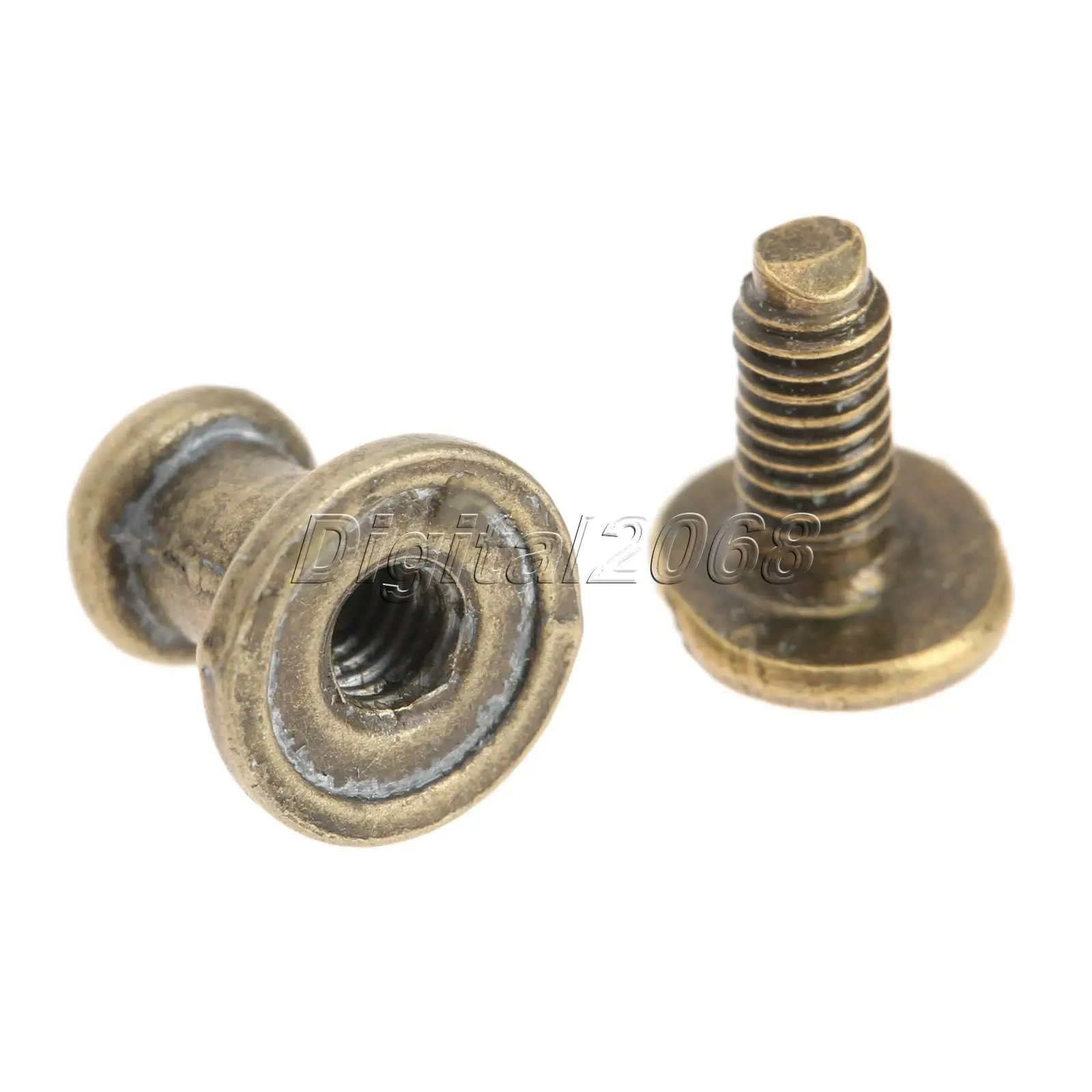 12Pcs Mini Jewellery Box Case Cupboard Cabinet Button Knobs Antique Brass Metal Furniture Kitchen Drawer Chests Pull Handle Knob