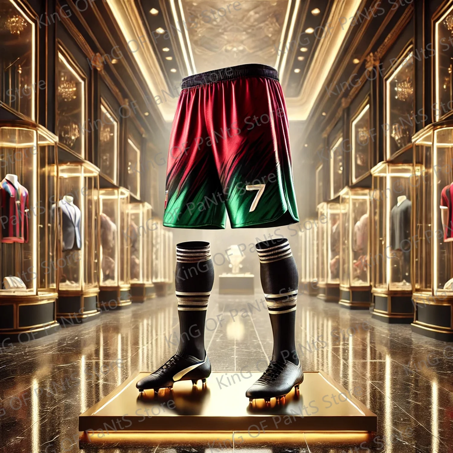 Kids Basketball Shorts Ronaldo 7