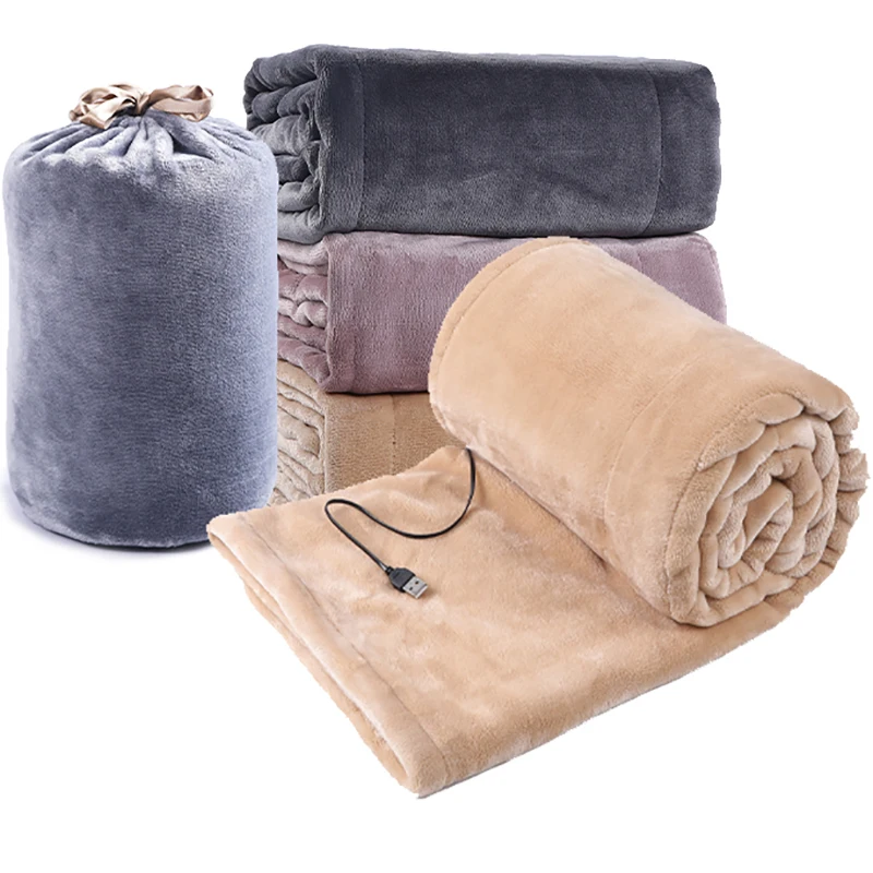 Electric Blanket USB Thicker Heater Queen Size 180*80cm Heated Blanket  Mattress Thermostat Electric Heating Blanket Body Warmer - AliExpress