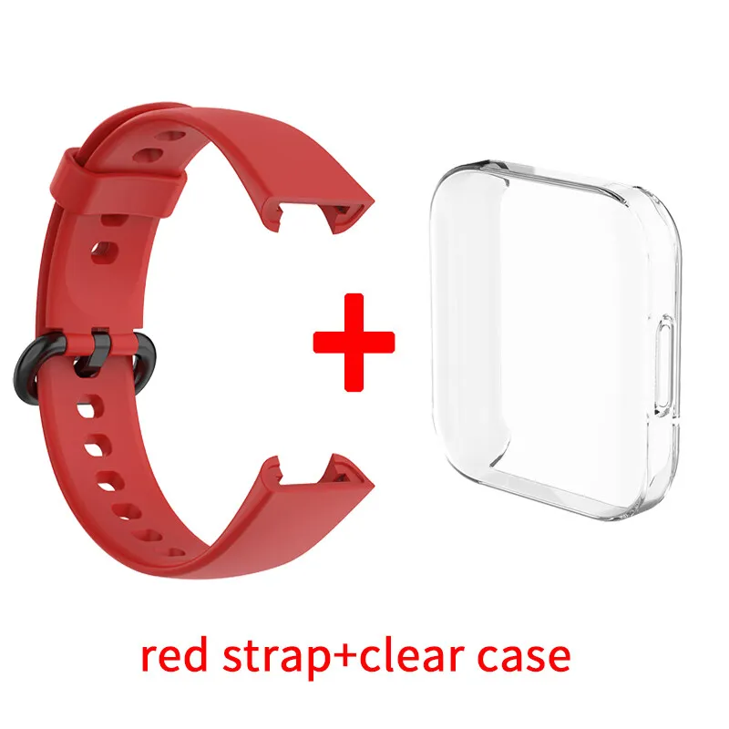 Silicone Protective Strap and Case for Smart Watch - Premium Wristband Bracelet Accessories