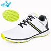 LiXingMing Men Golf Shoes White Large Size Waterproof Cleats Golf Footwear Teenager Outdoor Games Training Golf Sneakers 39-48# 1
