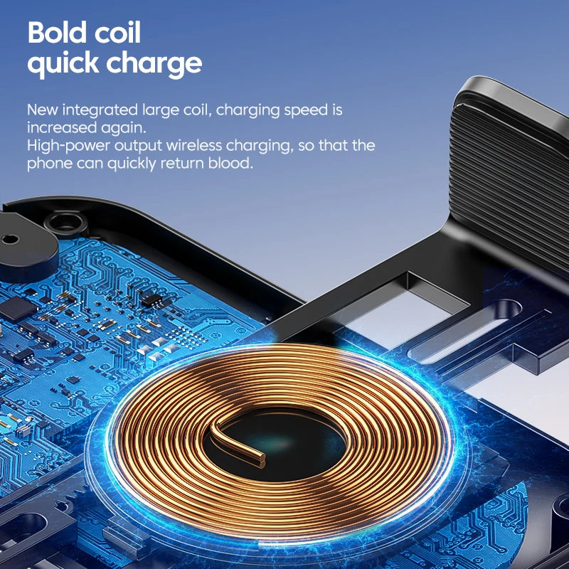 Universal Wireless Charger Auto Car Mount Phone Holder Stand 15W Fast Charging For IPhone Xiaomi Samsung Intelligent_voghion.com