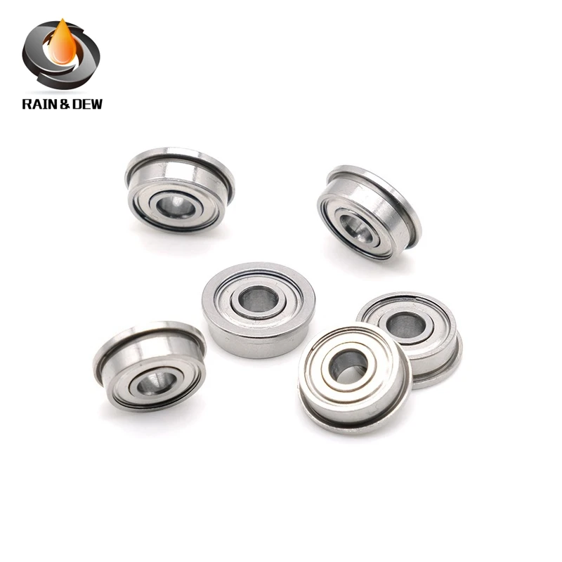 

MF83ZZ Flange Bearing 3x8x3 mm ABEC-7 (10PCS) Miniature Flanged MF83 Z ZZ Ball Bearings