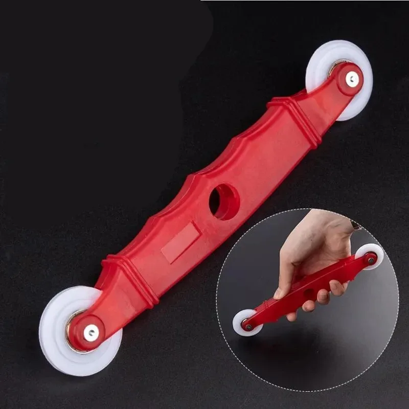 Screen Installation Tool 1PC Metal Nylon Spline Roller Hand Crank for Screen Door Window Repair