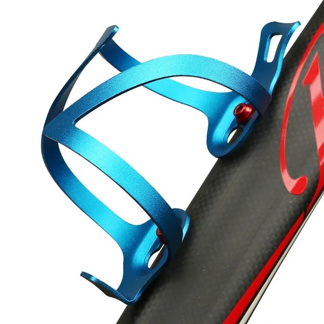 Colorful Bicycle Water Bottle Holder Cage Lightweight Aluminum Alloy Road Bike Water Bottle Cage Cycling Bottle Holder 3