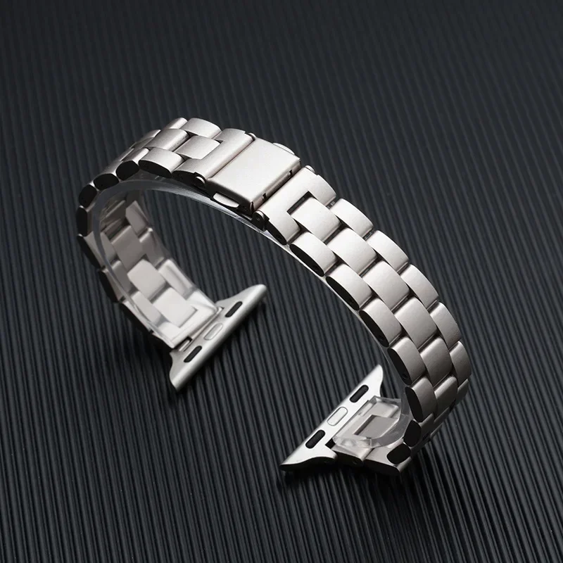 Slim Stainless Steel Watch Band - Metal Bracelet Replacement Strap