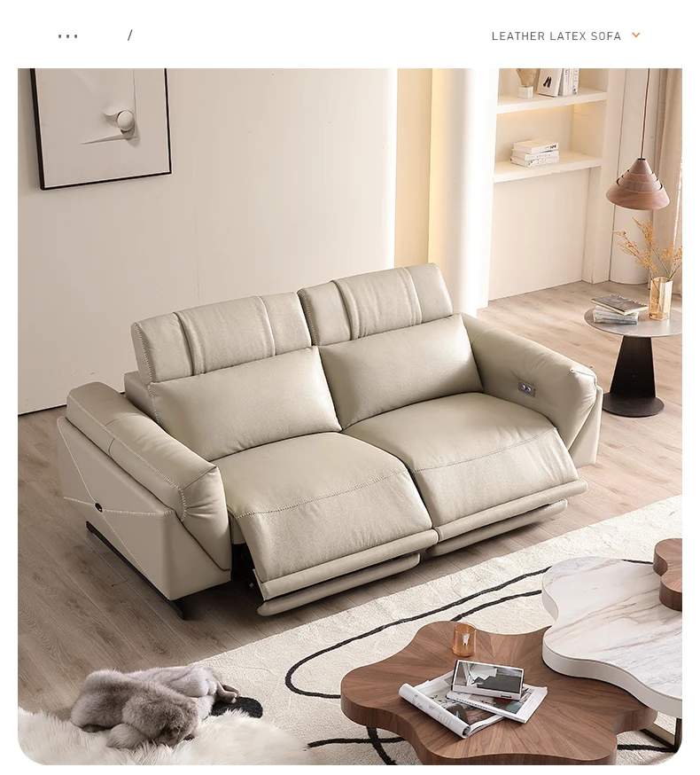Electric Reclining Sofa Set Functional Genuine Leather Sofa Cama Sectional  Couch Theater Seats Convertible Big Sleeper Sofas _ - AliExpress Mobile