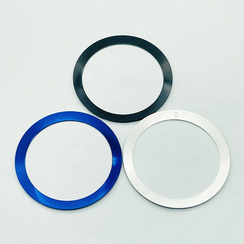 Curved Aluminum Watch Bezel Insert - 37.5mm Premium Diving Case Accessory