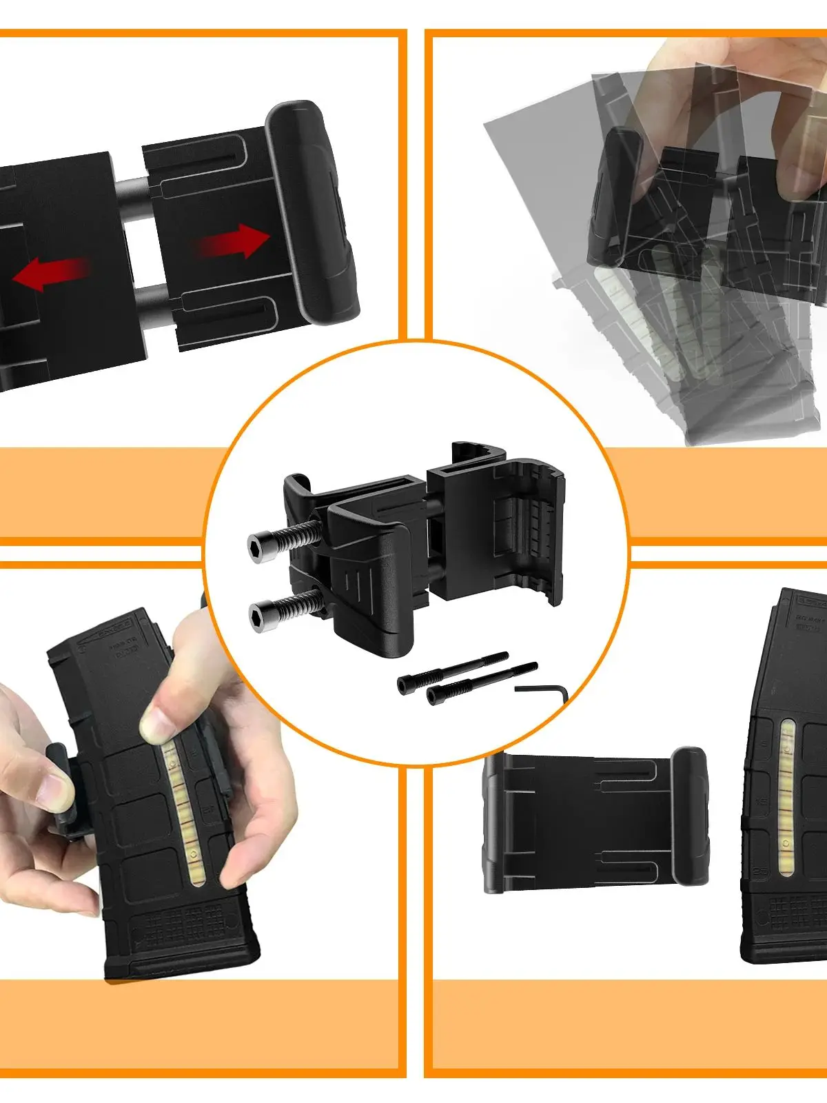 Premium Dual Magazine Connector Mag Coupler