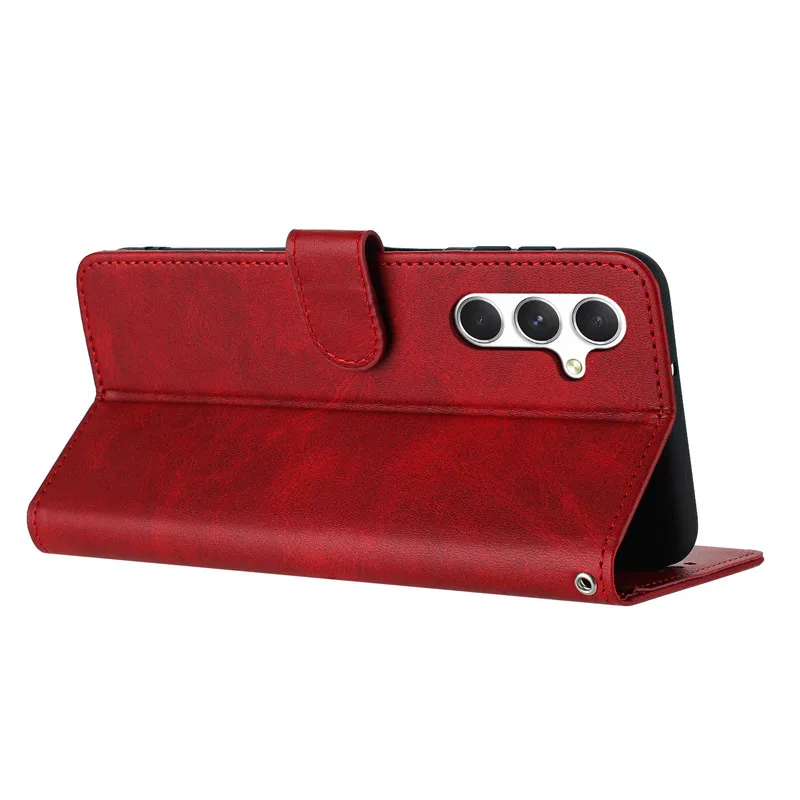Magnetic Leather Flip Wallet Case Cover