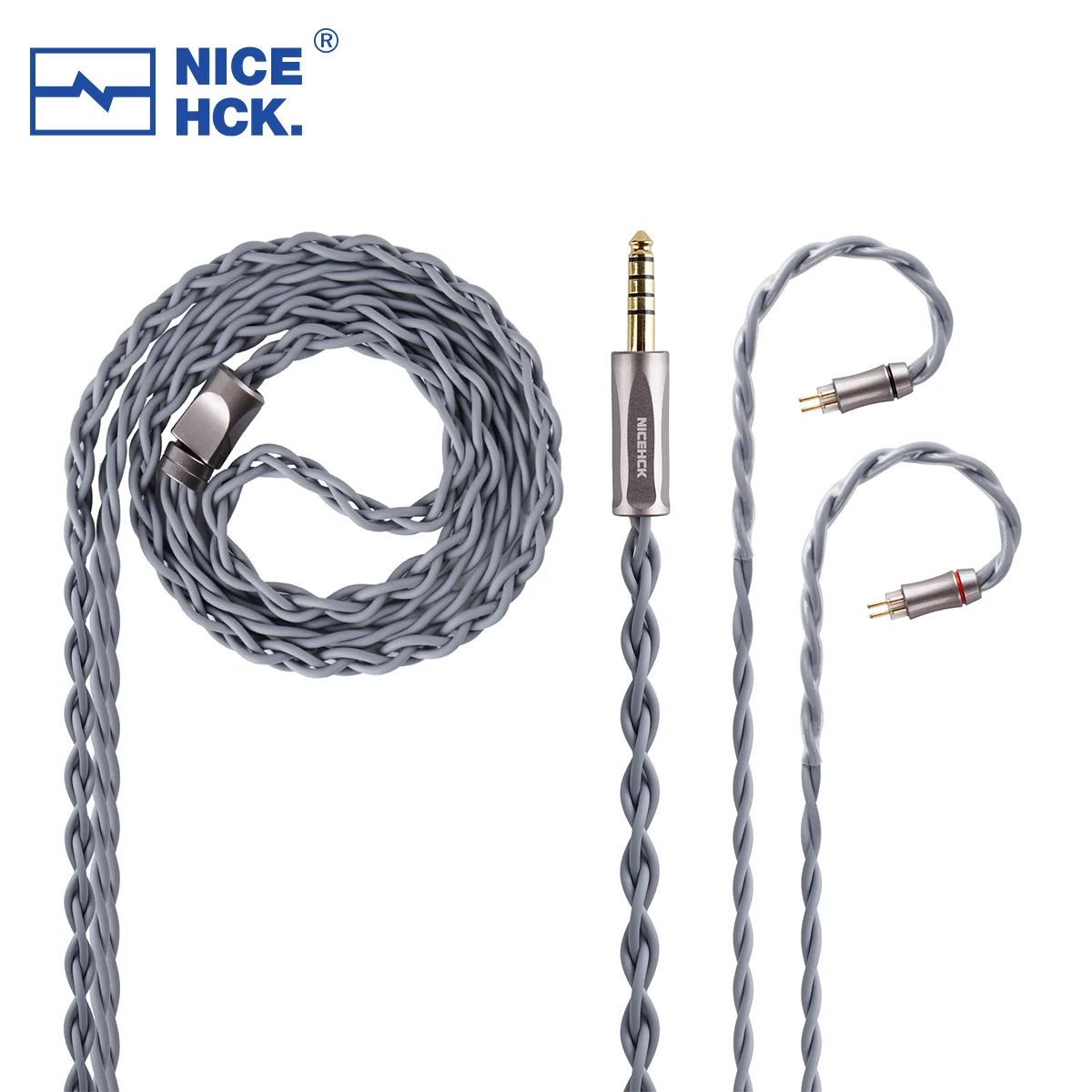 NiceHCK 1950saga HiFi Audio IEM Cable Ultrapure ECAP OCC Copper 