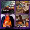 Halloween Rubber Ducks,Halloween Style Design Duck Toy for Jeep Ducking Trick or Treat Goodie Bag Filler  Halloween Themed Party 6