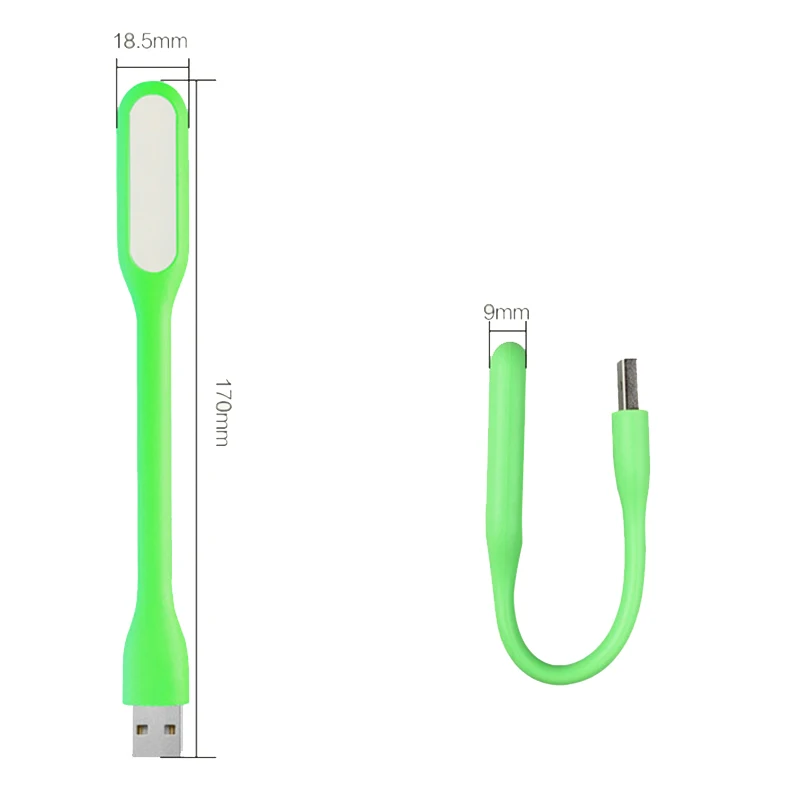 LED Light Portable USB Mini Book Reading Travel Table PC Computer Laptop Notebook Flexible Bendable Night