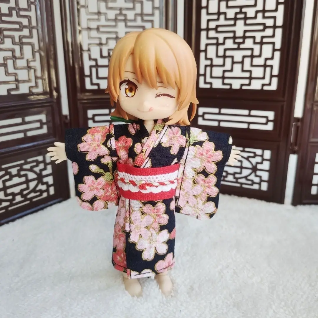 ob11 Kimono Baby clothes 1/12 bjd and wind baby clothes GSC clay man ymy kimono doll clothes doll accessories