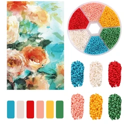 Vibrant Glass Seed Beads Collection for DIY Jewelry and Art Crafts (Painting)