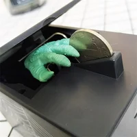 Cool Ghost Hand ATM Safe Piggy Deposit Bank Code Bank Household Ornaments Banknote Box Cash Coins Saving Storage Halloween Gift 2