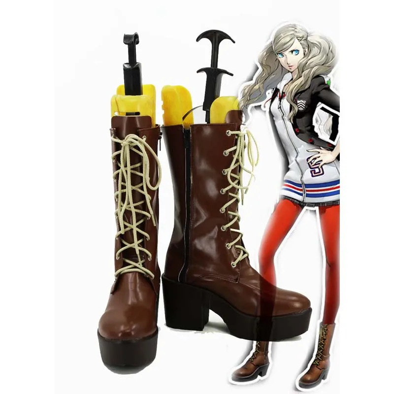 

Anime Persona 5 Anne Takamaki Panther Cosplay Boots