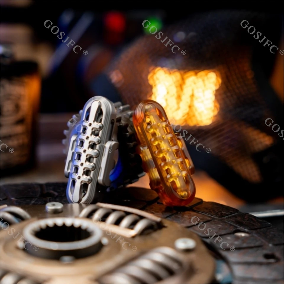 WANWU EDC 外骨格金属機械式フィジェットスライダーストレスリリーフ