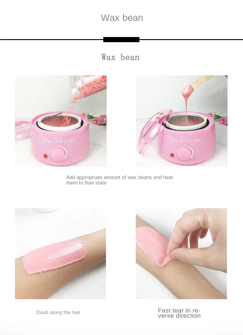 Description Picture 5 of item110V/220V Professional Electric Wax Heater with Digital Display Temperature Control for Hair Removal, Depilatory and Waxing