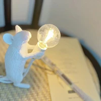 Nordic Room USB Mouse Lamp LED Night Light Desk Lamp Table Pendant 2