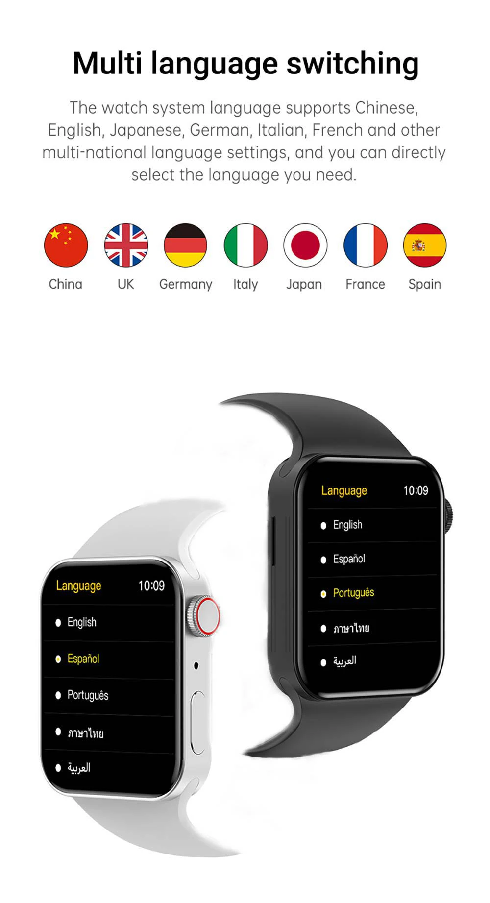 2022 Smart Watch Series 7 IWO Smartwatch Men Women 44mm BT Call Sports Fitness Tracker Clock For Apple Xiaomi Huawei PK X8 Max