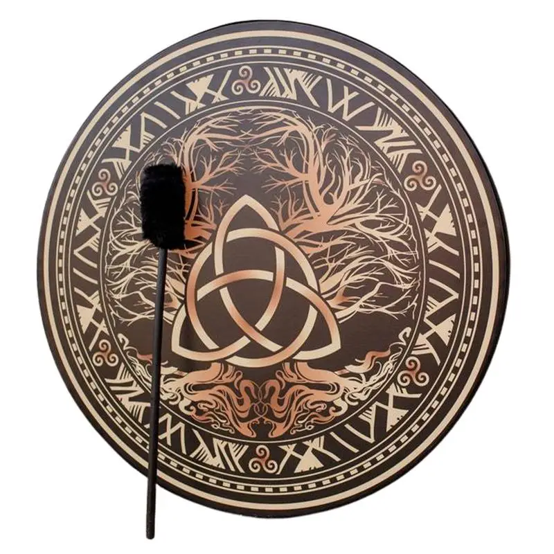 Shamanic Drum Handmade Siberian Spiritual Music Sound Healing Tool Chakra