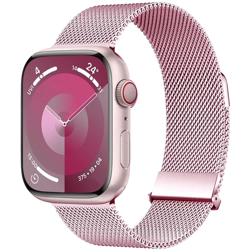 Sleek Magnetic Metal Strap for Apple Watch - Premium Wristband Replacement