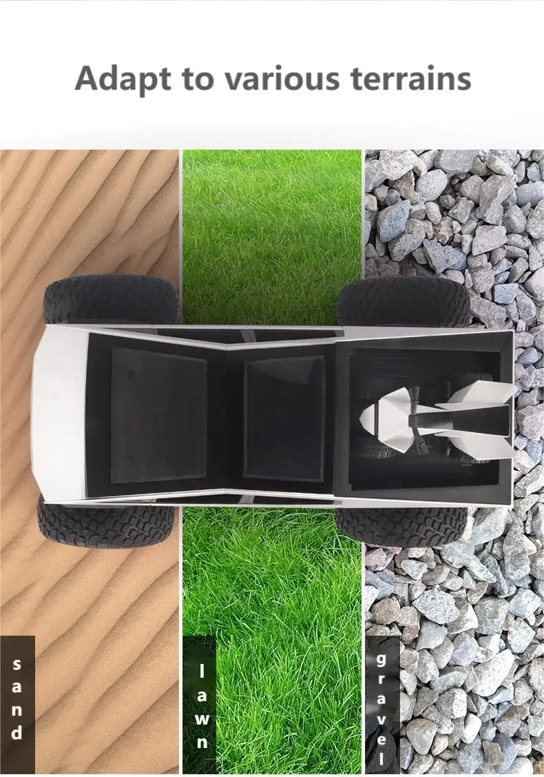Tesla Cyber Truck Remote Control Car High Speed Alloy Pickup Truck Cross Country Motorcycle Children'S Racing Cars Toys For Kids Gifts 19 Tesla Cyber Truck Remote Control Car High Speed Alloy Pickup Truck Cross Country Motorcycle Children'S Racing Cars Toys For Kids Gifts