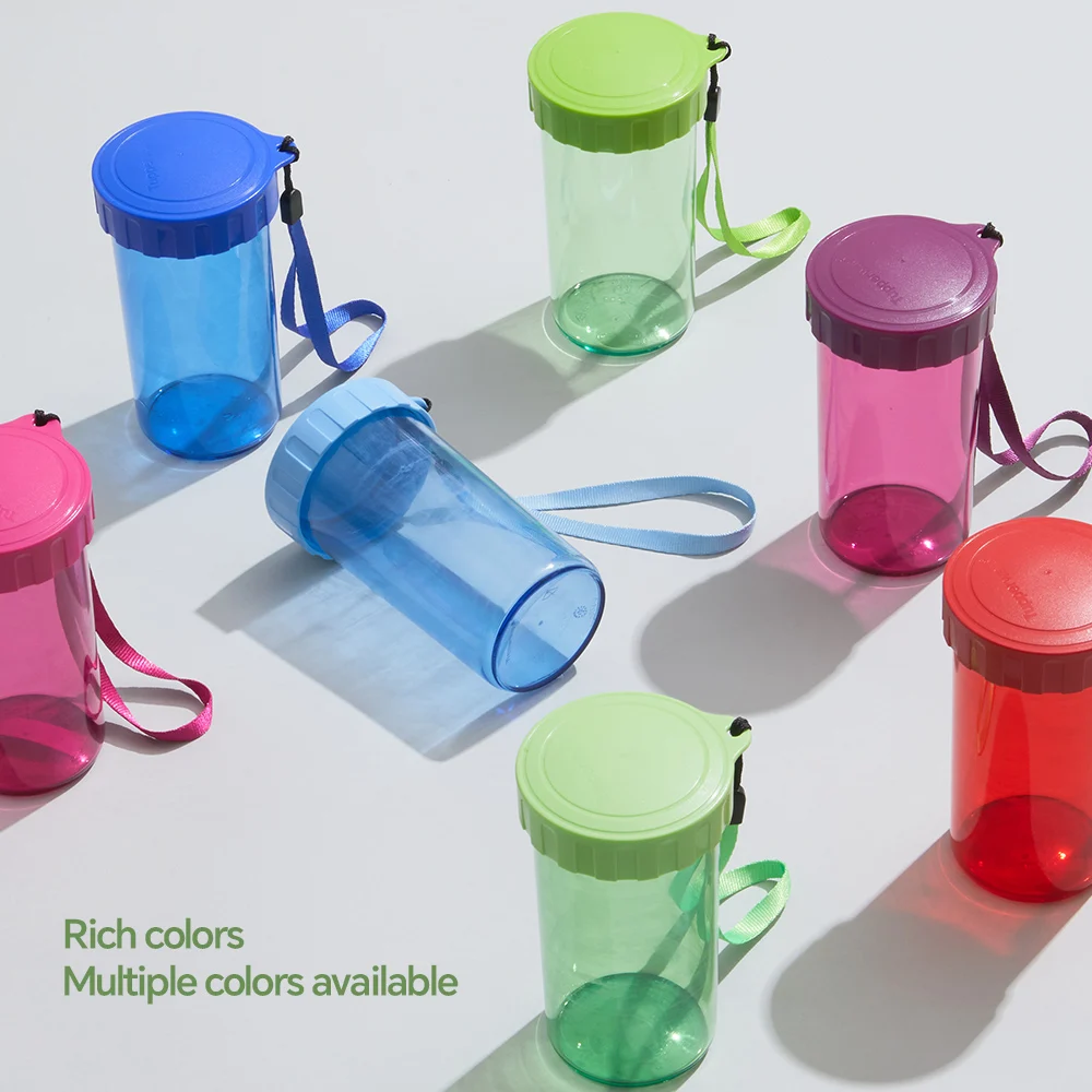 Tupperware 300Ml Tazza D'Acqua Anti-Caduta Elegante Sport Fitness Bottiglia D'Acqua Portatile Adatto Tazza Di Plastica Per Esterno