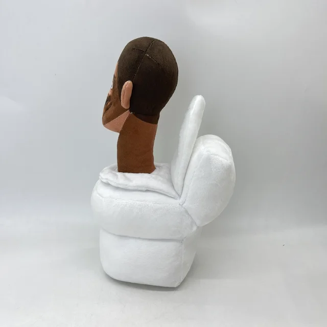 Skibidi Toilettes En Peluche Toilette Homme Spoof Peluche Poupée