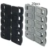 20pcs Non Slip Velvet Hangers Clips For Velvet Flocked Trouser Coat Pant Skirt Clothes Clip Drying Racks For Drying Clothes 3