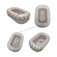 Inflatable Bath Tub Portable Lightweight Design For Toddler Baby 1 to 3 Years J60B