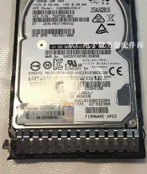 For 781581 002 768788 002 781577 001 600G 10K SAS 12Gbps G9 hard drive