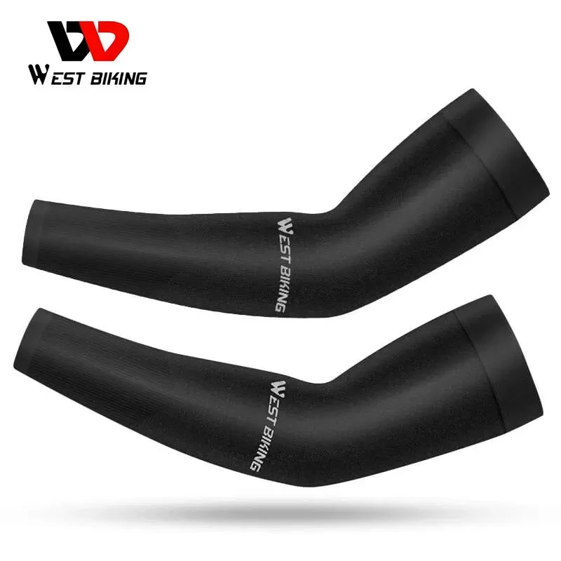 Ice Silk Sports Sleeves For Bicycle Outdoor Travel Sun Protection UV Protection Fitness Sports Quick Drying