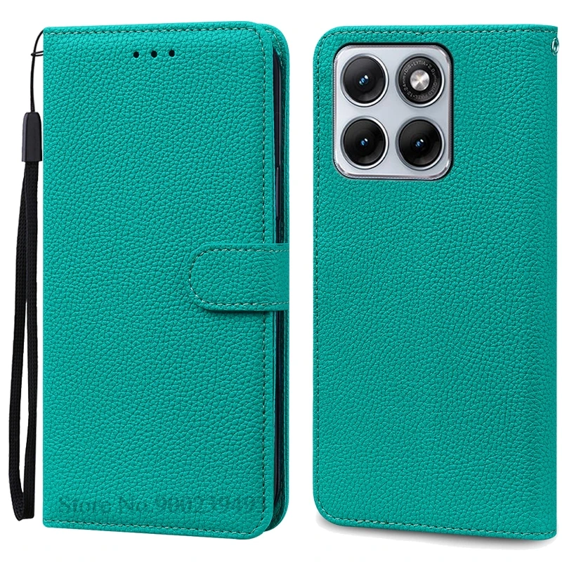 Enhanced Leather Flip Wallet Cover | Magnetic Book-Style Protective Case for Motorola Edge 70 Fusion