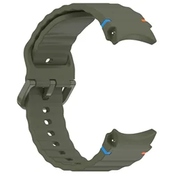 Versatile Sports Silicone Watch Strap - Durable & Stylish Bracelet Belt for Watch 5 Pro Band (Dark green B)