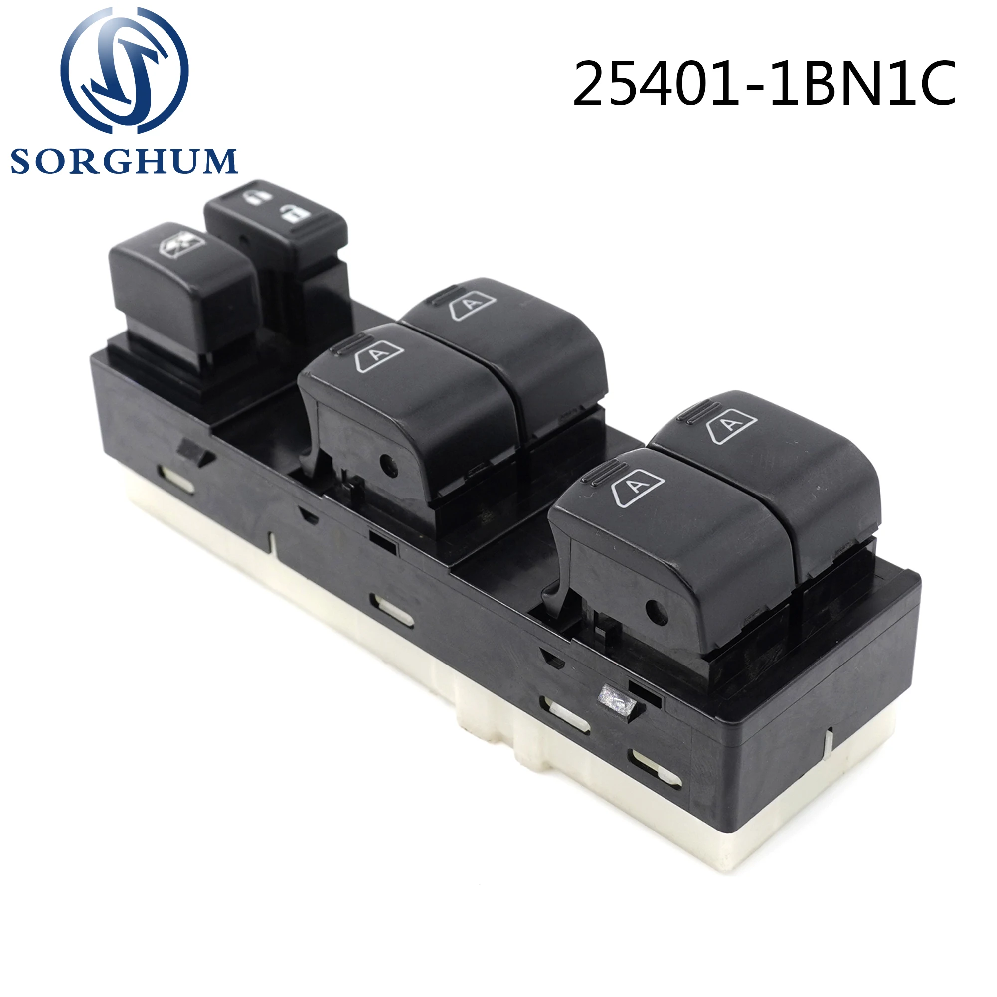 

Sorghum 25401-1BN1C 254011BN1C Electric Power Master Window Switch Control For Nissan Q40 QX50 QX70 Infiniti FX35 CLS51