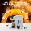 Capsule Coffee Machine 4in1 Compatible with Nes*/DG/Coffee Ground/K Cup Capsule Pods 19bar Espresso Coffee Maker 2