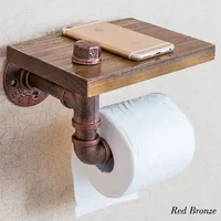 industrial pipe toilet paper holder