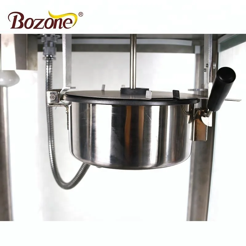China CE Approved Industrial Snack Equipment Automatic Sweet Cheap Price Popcorn Maker Commercial Gas Popcorn Machine 4