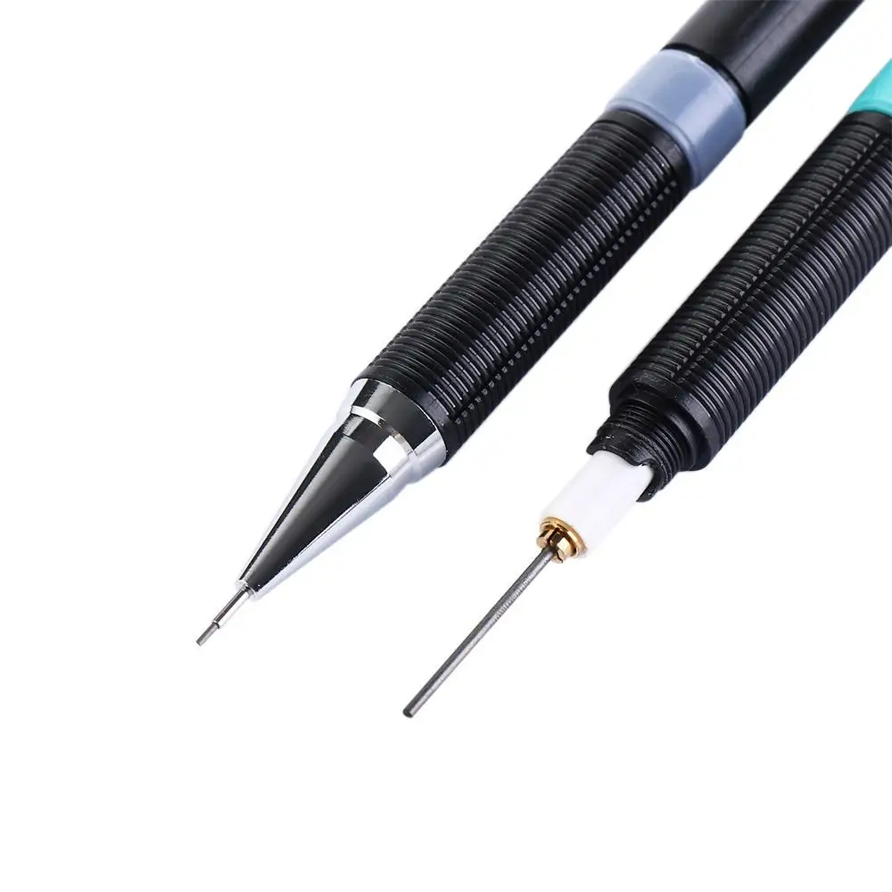 Metal Pencil 0.3 0.5 0.7 0.9 Metal Pen Mechanical Automatic HB 2B Lead Engineering Write Painting Pencil 6