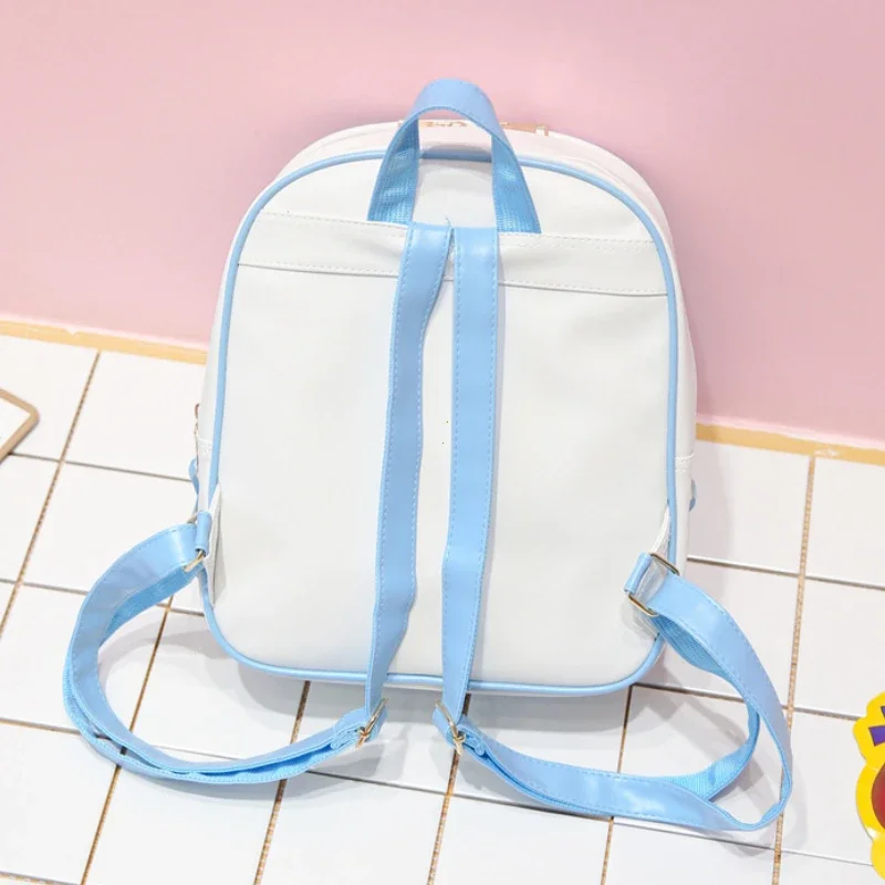 New Girls Ita Bag Large Clear Transparent Kawaii Backpacks Women Harajuku Bow-knot School Bag Teenager Girls Lolita Itabag