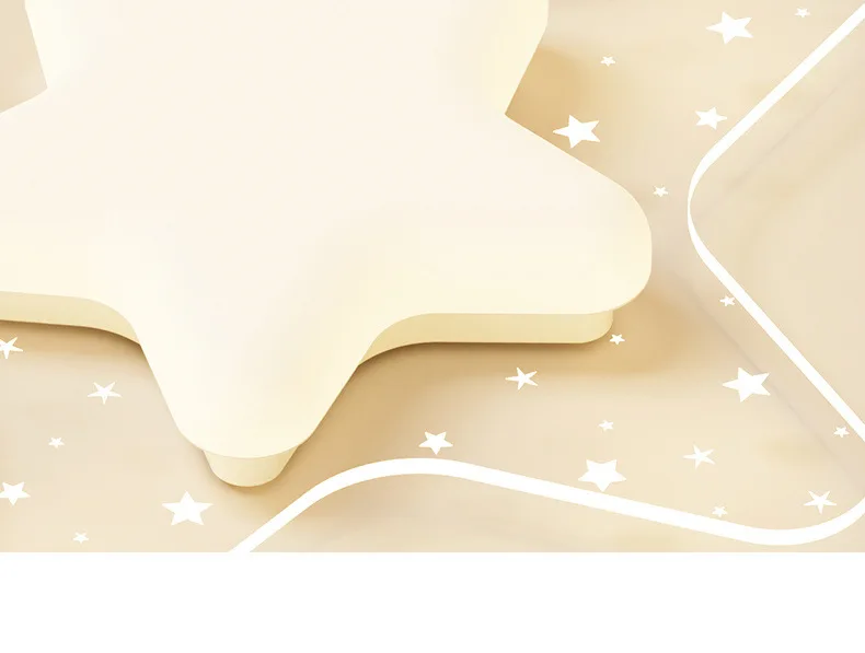 Description Picture 6 of itemFull Spectrum Eye Protection Cream Ceiling Light Led Bedroom Light Home Boys Girls Children Room Light