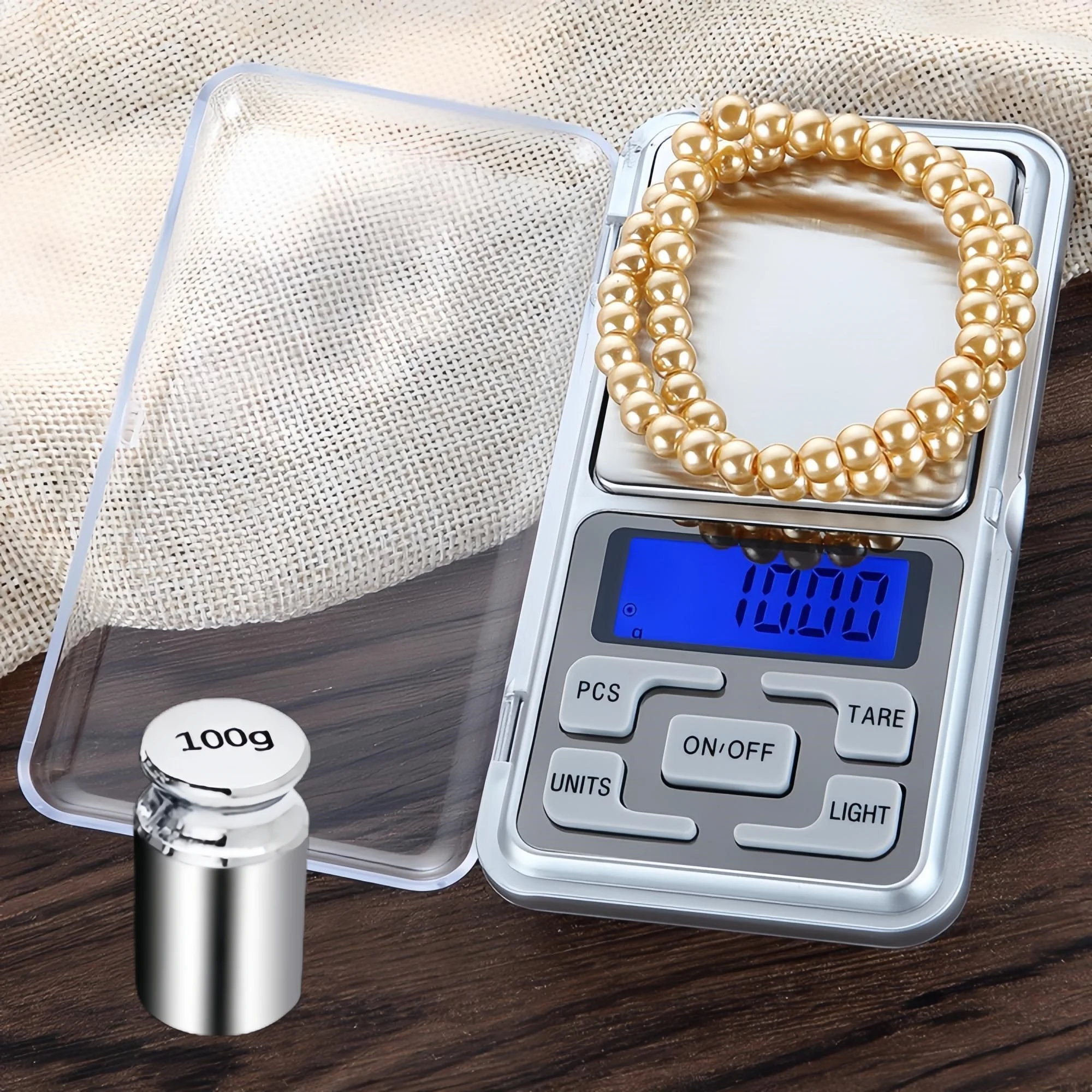 Electronic Scale Mini Phone Electronic Balance Personalized Gift Precision Jewelry Scale Easy To Put in The Pocket Weight Scale Precision 0.01g
