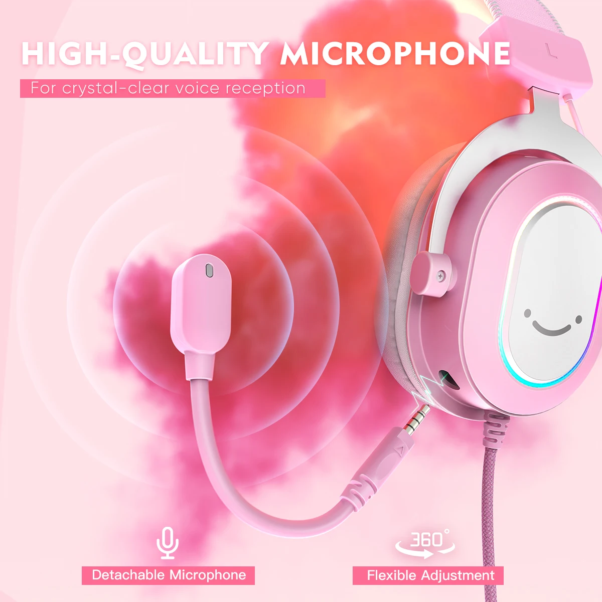 سماعة رأس FIFINE-USB فوق الأذن للألعاب ، صوت محيطي...