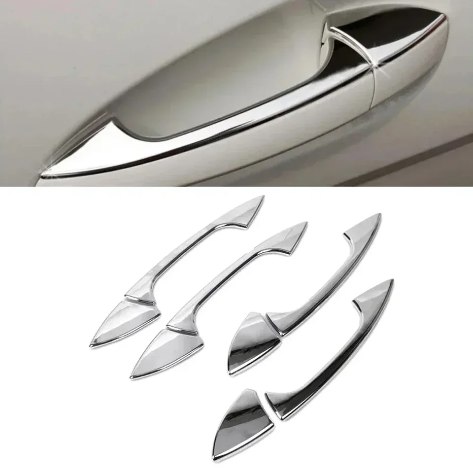 Deksel van deurkruk Chrome Exterieur Deurgreep Cover Trim Car Stylings