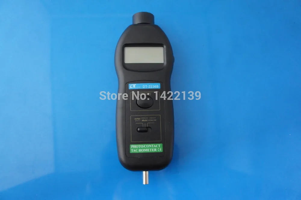 DT-2236B 2-in-1 Digital Laser & Contact Tachometer | LCD RPM Meter 2.5–99,999 RPM Automatic Speed Tester detail image 3
