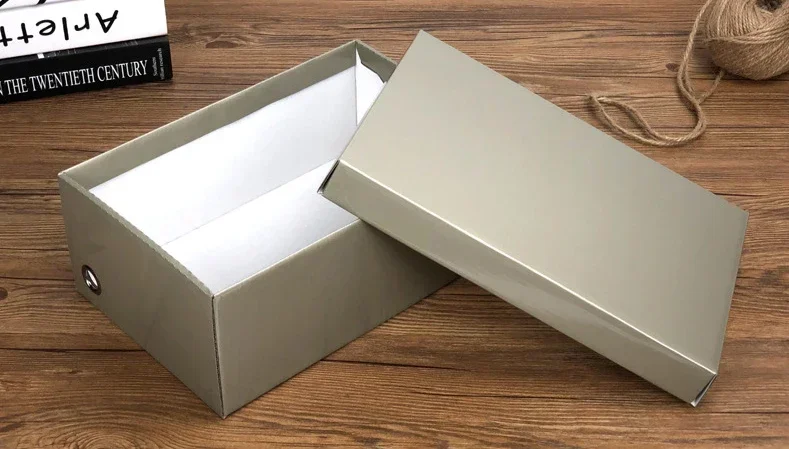 1Pc Shoes Storage Box Gift Box – Kraft Paper Packaging for Men’s and Women’s Shoes, Eco... - SKU SSB01558 - UGI Pack...